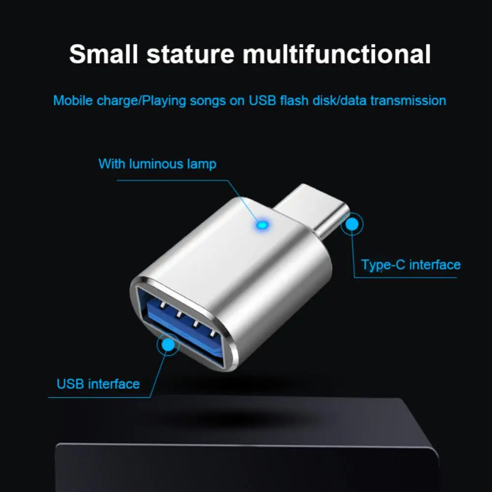Otg Adapter Data Cord Convenient Type-c To Usb3.0 Converter Portable Typec Adapter For Macbook /air Smartphone Charging Mini
Otg Adapter Data Cord Convenient Type-c To Usb3.0 Converter Portable Typec Adapter For Macbook /air Smartphone Charging Mini