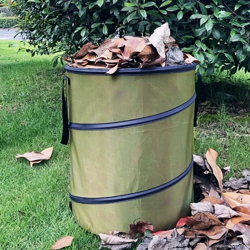 New Garbage Storage Bag Portable Collapsible Pop-Up Garden Leaf Trash Can Flowers And For Garden
New Garbage Storage Bag Portable Collapsible Pop-Up Garden Leaf Trash Can Flowers And For Garden