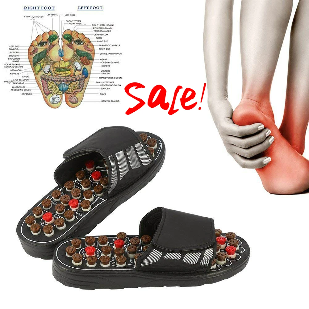 Foot Massage Slipper Foot Care Massager Rotating Acupuncture Height Adjustable Foot Relax Massager Shoe Sandal Reflex Slippers
Foot Massage Slipper Foot Care Massager Rotating Acupuncture Height Adjustable Foot Relax Massager Shoe Sandal Reflex Slippers