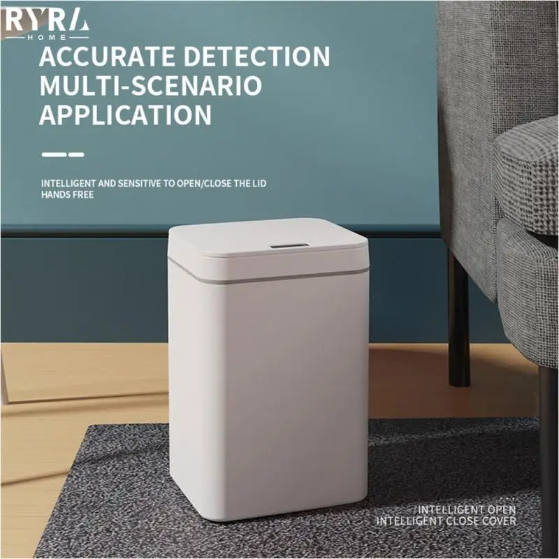 Smart Sensor Trash Can Household Electronic Storage Bucket Toilet Waterproof Narrow Trash Bins Bathroom Plastic Bucket With Lid
Smart Sensor Trash Can Household Electronic Storage Bucket Toilet Waterproof Narrow Trash Bins Bathroom Plastic Bucket With Lid