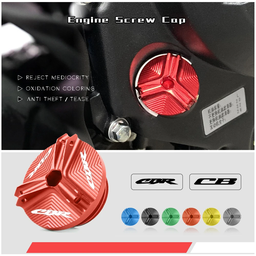 Engine Oil Drain Plug Sump Nut Cup Cover Filler Cap for HONDA CBR1000RR CBR600RR CBR 929 954 919 893 VFR800 CBR1100XX HORNET 
Engine Oil Drain Plug Sump Nut Cup Cover Filler Cap for HONDA CBR1000RR CBR600RR CBR 929 954 919 893 VFR800 CBR1100XX HORNET