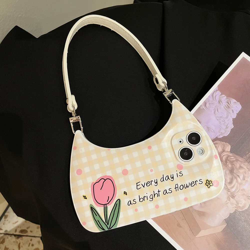 Handbag Phone Cases for iPhone 12 Pro Max 13 11 14 Plus Mobile Case with Strap Flower Scratch Resistant Protective Cover
Handbag Phone Cases for iPhone 12 Pro Max 13 11 14 Plus Mobile Case with Strap Flower Scratch Resistant Protective Cover