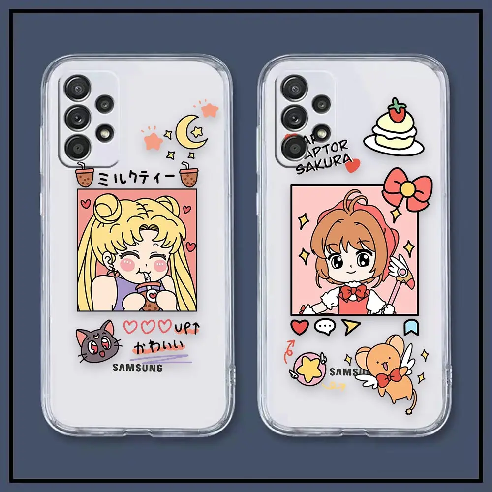Cartoon Anime Sailor Moon Clear Case For Samsung A73 A12 A13 A22 A33 A42 A53 5G A32 A50 A31 A71 A21S A51 A23 A10 A30 A03 Case
Cartoon Anime Sailor Moon Clear Case For Samsung A73 A12 A13 A22 A33 A42 A53 5G A32 A50 A31 A71 A21S A51 A23 A10 A30 A03 Case