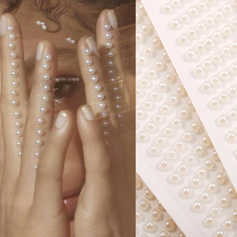 LOT 3D Face Pearl Jewels Eyeshadow Stickers Self Adhesive Face Body Eyebrow Diamond Nail Stickers Diamond Decoration Makeup 
LOT 3D Face Pearl Jewels Eyeshadow Stickers Self Adhesive Face Body Eyebrow Diamond Nail Stickers Diamond Decoration Makeup