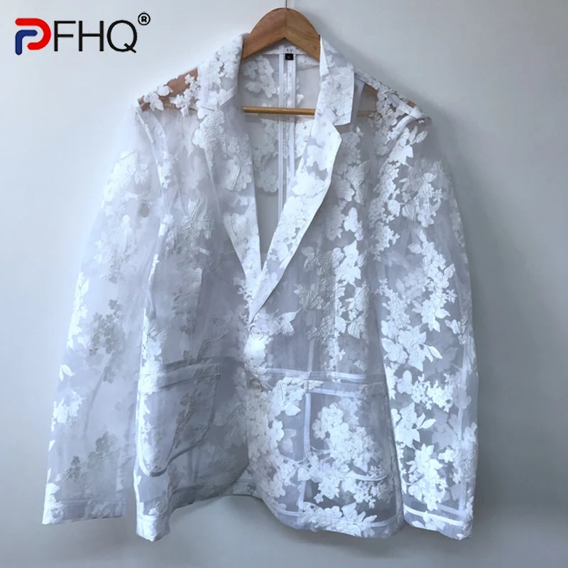 PFHQ высококачественное жаккардовое прозрачное дизайнерское Мужское пальто из органзы 2023 элегантный модный пиджак куртки Бесплатная достав...
PFHQ высококачественное жаккардовое прозрачное дизайнерское Мужское пальто из органзы 2023 элегантный модный пиджак куртки Бесплатная достав...