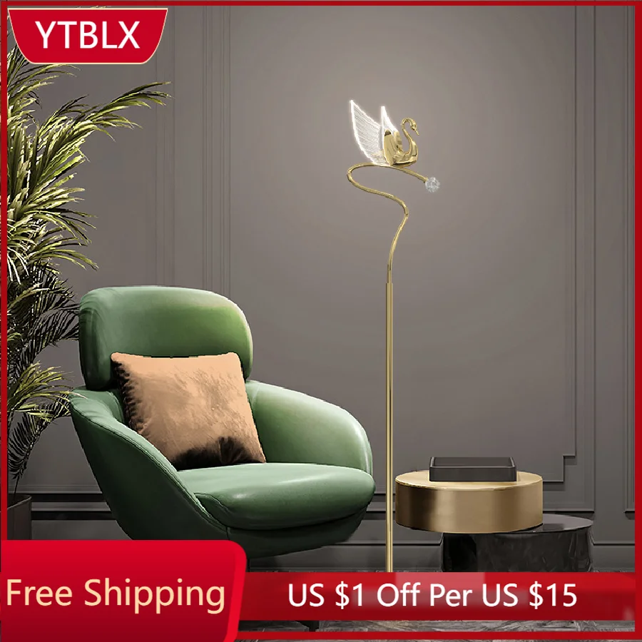 Postmodern Nordic Light Luxury Floor Lamp Living Room Hotel Bedroom Bedside Lamp Simple Modern Study Room Swan Lighting Lighting
Postmodern Nordic Light Luxury Floor Lamp Living Room Hotel Bedroom Bedside Lamp Simple Modern Study Room Swan Lighting Lighting