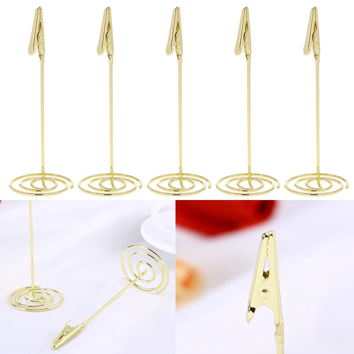 Clips Photo Stands Holder Table Holders Wire Stand Number Memo Paper Sign Wedding Supplies Picturename Heart Note Menu Metal
Clips Photo Stands Holder Table Holders Wire Stand Number Memo Paper Sign Wedding Supplies Picturename Heart Note Menu Metal