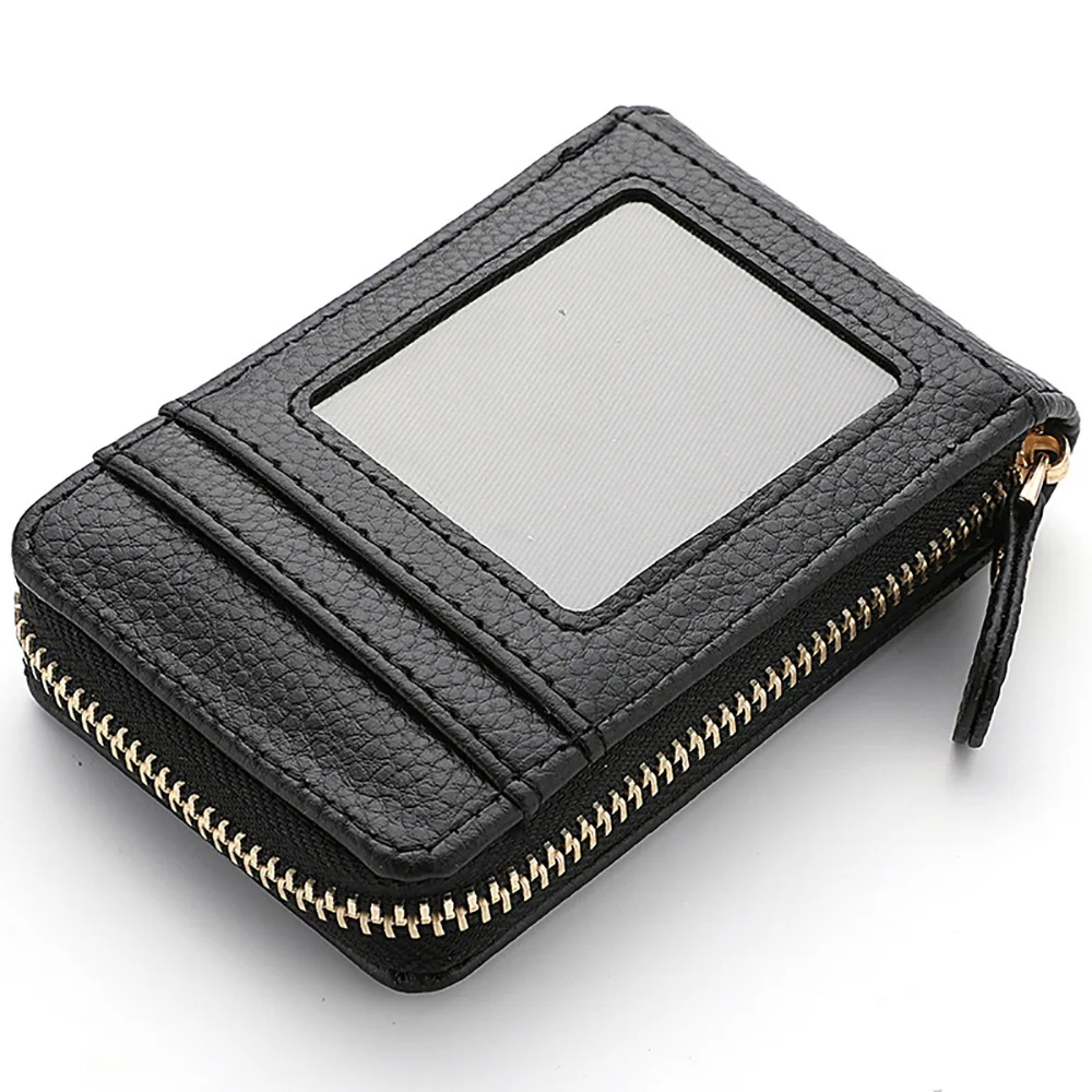 Fashion Short Organ Card Holders Wallets for Women Luxury PU Leather Men's Zipper Credit Card Holder Change Purses Mini Wallet
Fashion Short Organ Card Holders Wallets for Women Luxury PU Leather Men's Zipper Credit Card Holder Change Purses Mini Wallet