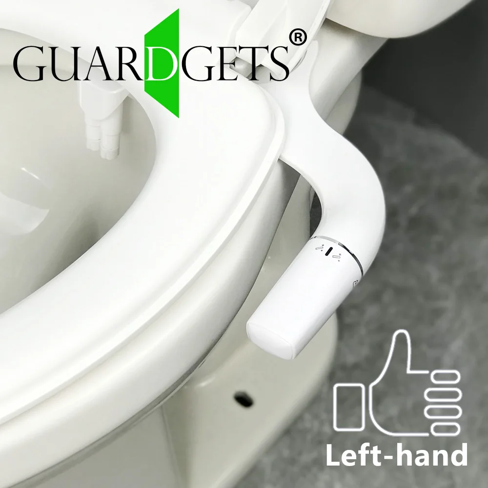 Guardget Bidet Attachment Left Side Bidet Non-electric Bidet For Toilet Seat Left Handed Small Bidets Two Nozzles Self Cleaning
Guardget Bidet Attachment Left Side Bidet Non-electric Bidet For Toilet Seat Left Handed Small Bidets Two Nozzles Self Cleaning