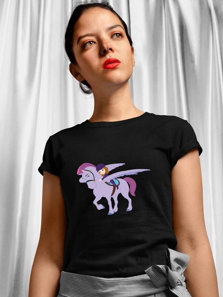 Sofia The First Equestrian Fashion Summer Tshirt Women New Disney Cool Designer Harajuku Short Sleeve High Quality Free Shipping
Sofia The First Equestrian Fashion Summer Tshirt Women New Disney Cool Designer Harajuku Short Sleeve High Quality Free Shipping