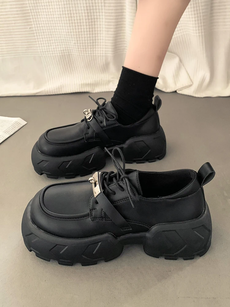 British Style All-Match Shoes Woman 2023 Female Footwear Clogs Platform Oxfords Preppy New Dress Creepers Cross Leather Summer R
British Style All-Match Shoes Woman 2023 Female Footwear Clogs Platform Oxfords Preppy New Dress Creepers Cross Leather Summer R