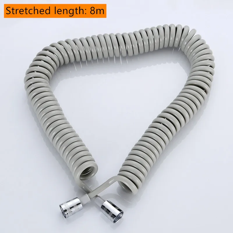 Телескопический шланг для душа из резины 
Телескопический шланг для душа из резины