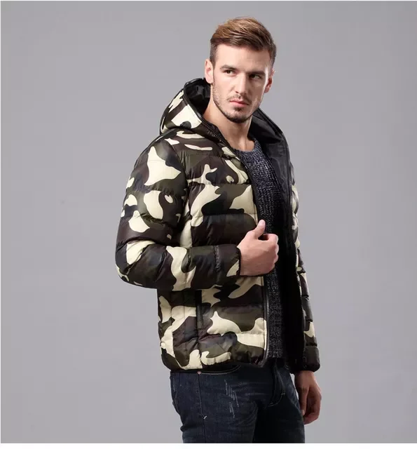 2022New Autumn Winter Men's Hooded Camouflage Parkas Down Jacket Male Slim Fit Cotton Padded Coat Men Green Red Outerwear Co
2022New Autumn Winter Men's Hooded Camouflage Parkas Down Jacket Male Slim Fit Cotton Padded Coat Men Green Red Outerwear Co