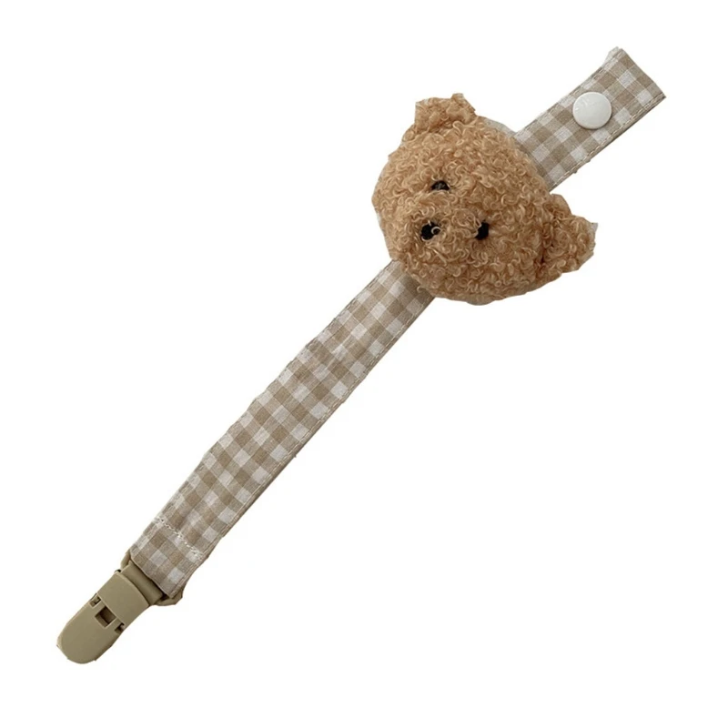 Cute Bear Plaid Cotton Pacifier Chain Clip Baby Nursing Teether Soother Holder Clip DIY Dummy Nipple Holder Leash Strap
Cute Bear Plaid Cotton Pacifier Chain Clip Baby Nursing Teether Soother Holder Clip DIY Dummy Nipple Holder Leash Strap