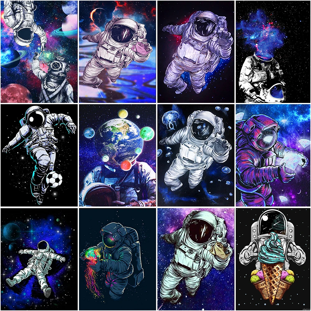 Portrait 5D Diamond Painting Space Astronaut Landscape Diamond Painting Inlaid with Diamonds Embroidery Painting Home Decoration
Portrait 5D Diamond Painting Space Astronaut Landscape Diamond Painting Inlaid with Diamonds Embroidery Painting Home Decoration