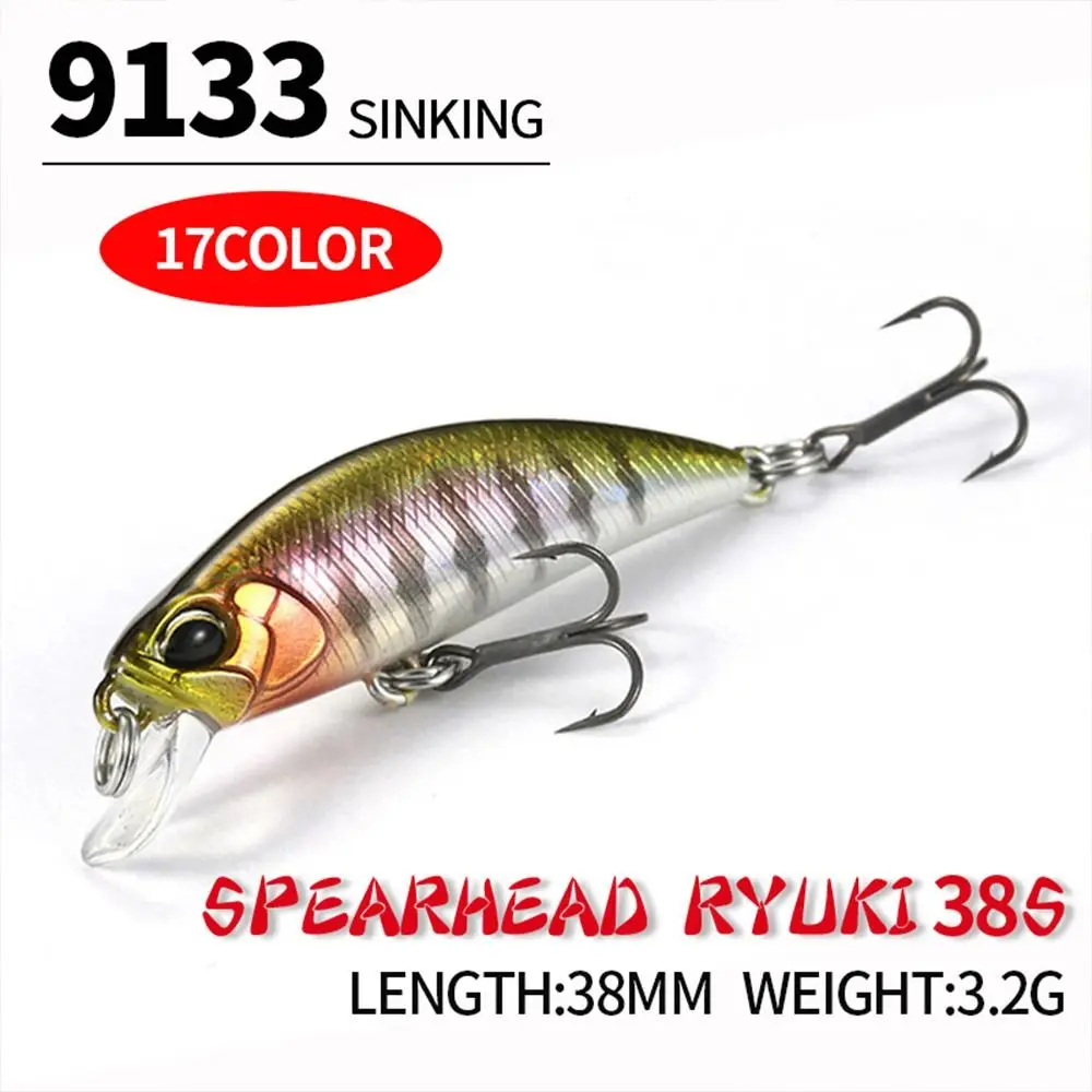 Sinking Rotate Spinner Tackle Vibration Sequin Wobblers Crankbaits Treble Hook Minnow Fishing Bait
Sinking Rotate Spinner Tackle Vibration Sequin Wobblers Crankbaits Treble Hook Minnow Fishing Bait