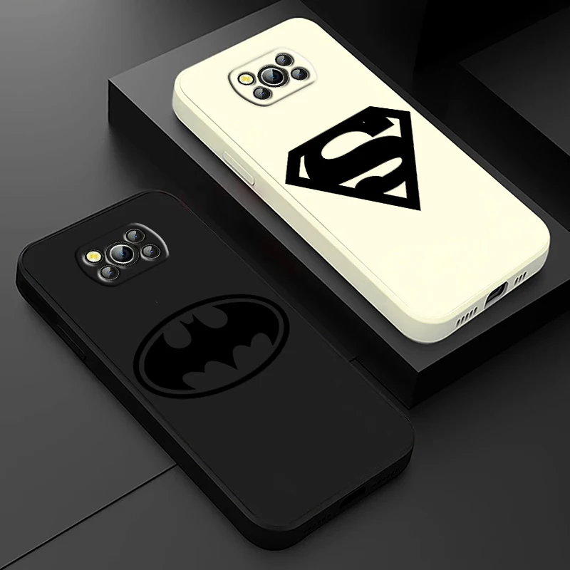 Batman Superman Clown Logo Phone Case For Xiaomi Poco X4 X3 F4 F3 NFC M5 M4 M3 GT S Pro 4G 5G Liquid Rope Cover Fund
Batman Superman Clown Logo Phone Case For Xiaomi Poco X4 X3 F4 F3 NFC M5 M4 M3 GT S Pro 4G 5G Liquid Rope Cover Fund