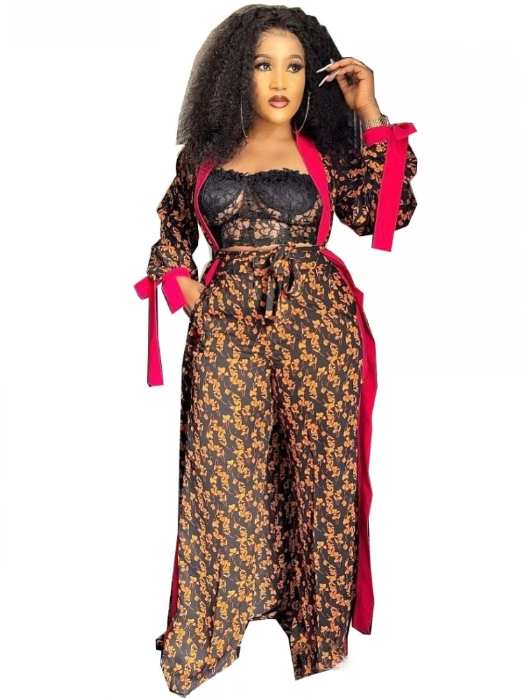 Two Piece Pant Set Women Africa Clothes African Dashiki New Fashion Long Dress Pants Suit Party Dresses Robe 2 Piece Sets
Two Piece Pant Set Women Africa Clothes African Dashiki New Fashion Long Dress Pants Suit Party Dresses Robe 2 Piece Sets