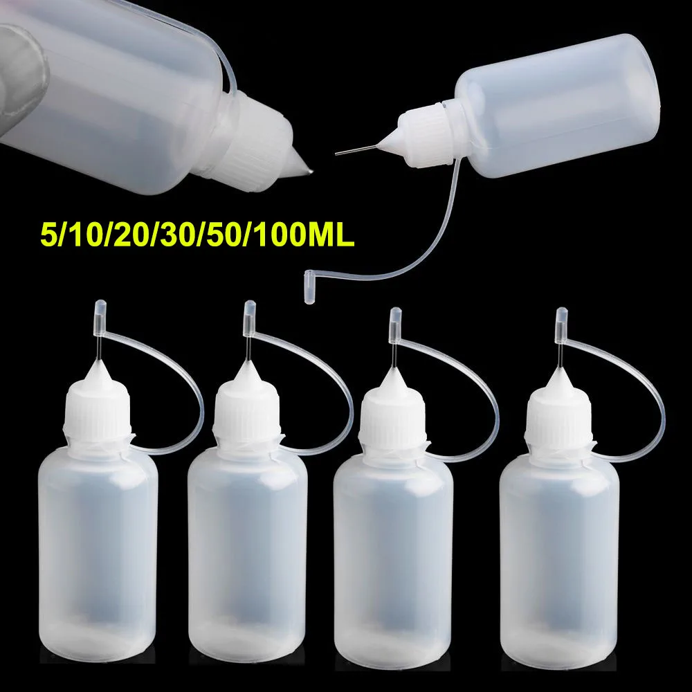 5pcs/set 5/10/20/30/50/100ML Needle Tip Glue Applicator Bottle for Paper Quilling DIY Scrapbooking Paper Craft Tool
5pcs/set 5/10/20/30/50/100ML Needle Tip Glue Applicator Bottle for Paper Quilling DIY Scrapbooking Paper Craft Tool
