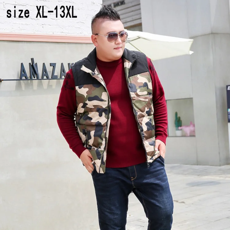 new arrival mens fashion super large 11XL 12XL 13XL Men Fashion Yards Down Jacket Vest White Duck Thick Loose Casual Sleeveless
new arrival mens fashion super large 11XL 12XL 13XL Men Fashion Yards Down Jacket Vest White Duck Thick Loose Casual Sleeveless