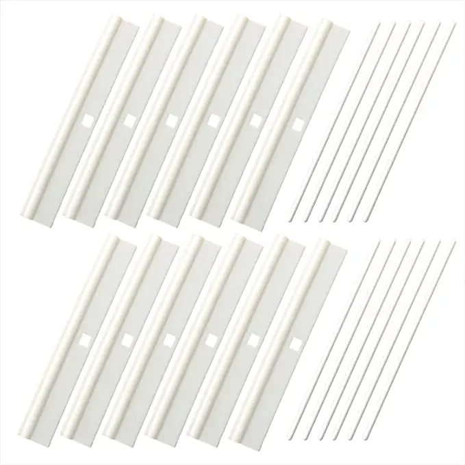 12pcs Vertical Curtain Cloth Clip 127mm Vertical Blind Hanging Piece Processing Free Accessories for Vertical Shades Curtain
12pcs Vertical Curtain Cloth Clip 127mm Vertical Blind Hanging Piece Processing Free Accessories for Vertical Shades Curtain