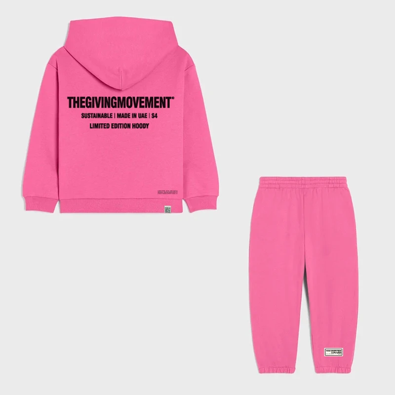 100% Cotton Kids Tracksuits Children Sweatsuits Two Piece Outsfits Hoodies Hooded Sweatshirts and Track Pants Autumn Clothing
100% Cotton Kids Tracksuits Children Sweatsuits Two Piece Outsfits Hoodies Hooded Sweatshirts and Track Pants Autumn Clothing