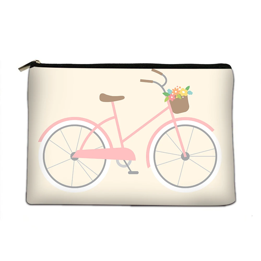 Cartoon Bike Cosmetic Bag Canvas Toiletry Organizer Bag Bridesmaid Gift Travel Portable Tote
Cartoon Bike Cosmetic Bag Canvas Toiletry Organizer Bag Bridesmaid Gift Travel Portable Tote