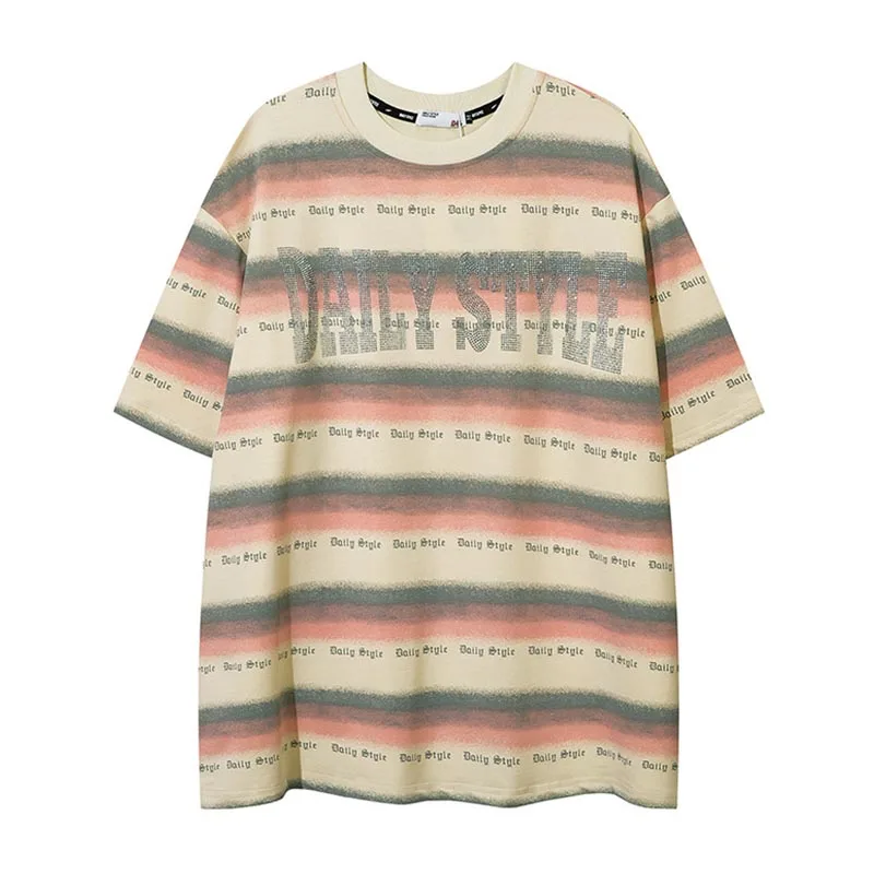 Hip Hop Striped Printed Casual T-shirt Streetwear 2.22 Summer Men Harajuku Cotton Top Tees Short Sleeves Tshirt
Hip Hop Striped Printed Casual T-shirt Streetwear 2.22 Summer Men Harajuku Cotton Top Tees Short Sleeves Tshirt