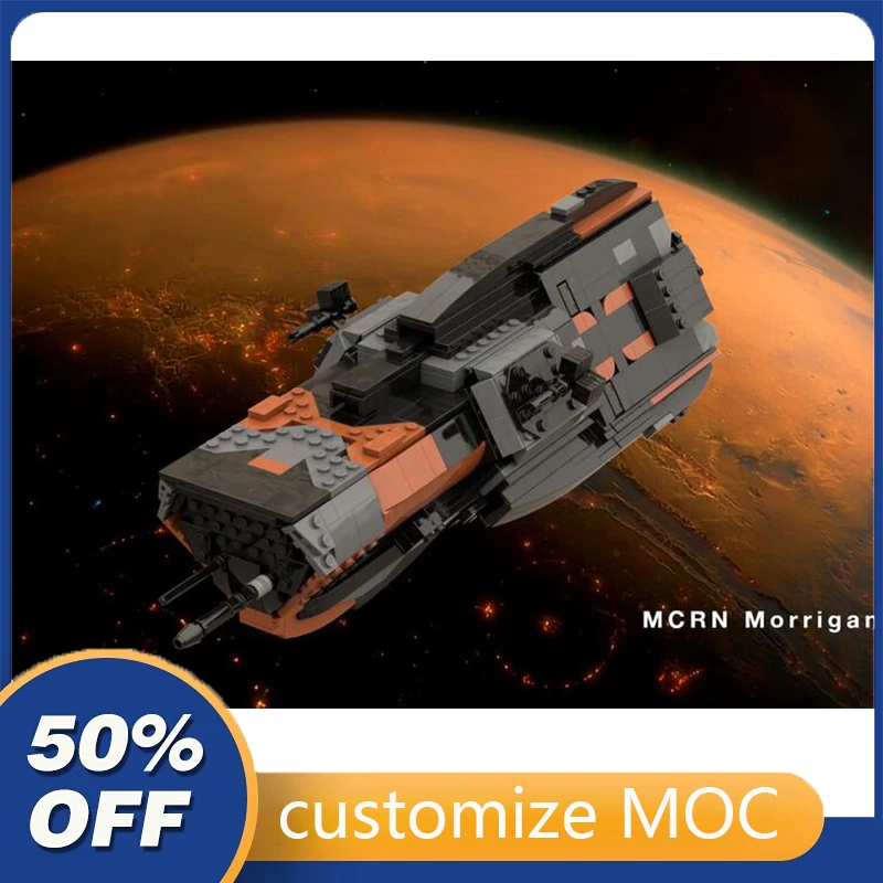 972parts MCRN Morrigan Class Destroyer MOC-51290 star space wars Modular Building Blocks birthday toys Christmas gifts for Kids
972parts MCRN Morrigan Class Destroyer MOC-51290 star space wars Modular Building Blocks birthday toys Christmas gifts for Kids