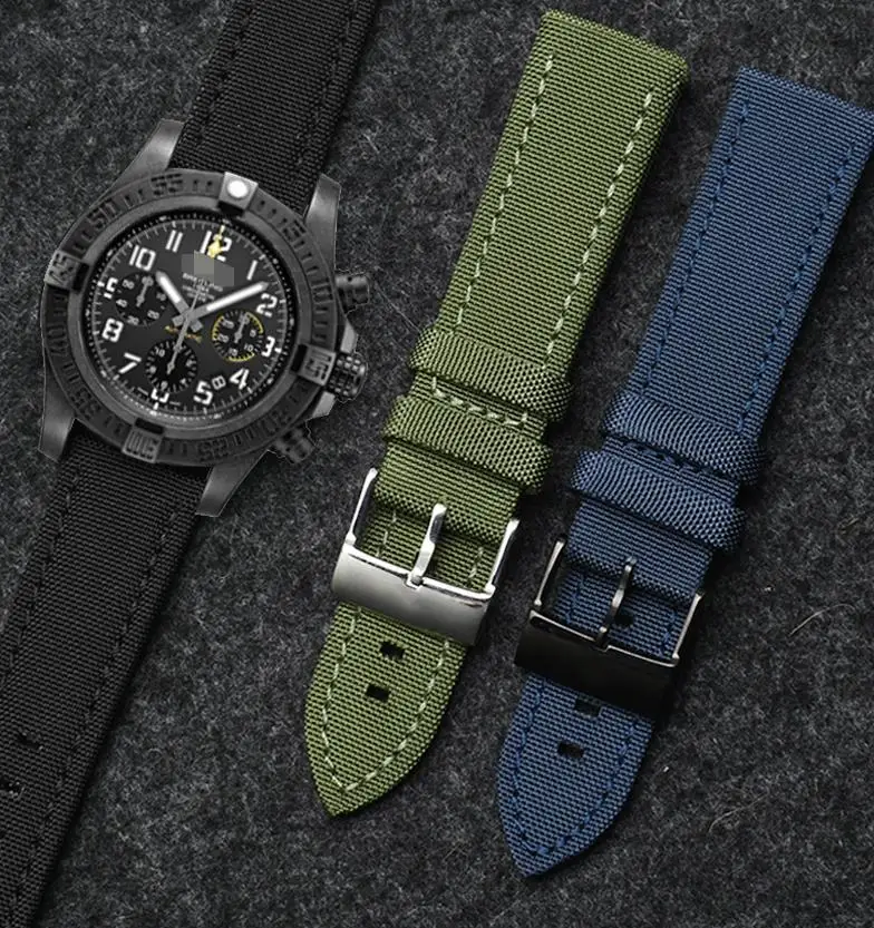 Ремешок для часов, аксессуары для часов, ремешок для часов BREITLING AVENGER из ткани и кожи, ремешок для часов с пряжкой, мягкий браслет для часов 20 мм 22 мм
Ремешок для часов, аксессуары для часов, ремешок для часов BREITLING AVENGER из ткани и кожи, ремешок для часов с пряжкой, мягкий браслет для часов 20 мм 22 мм