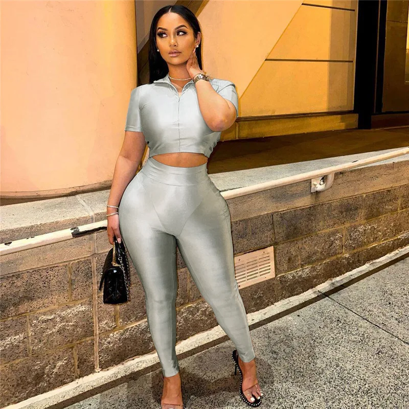 European And American Style 2023 Summer Women's New Slim Fit Short Sleeve Top High Waist Tight Casual Pants Set
European And American Style 2023 Summer Women's New Slim Fit Short Sleeve Top High Waist Tight Casual Pants Set