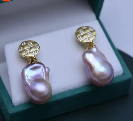 Серьги с барочным жемчугом, серебро 925 пробы
Серьги с барочным жемчугом, серебро 925 пробы