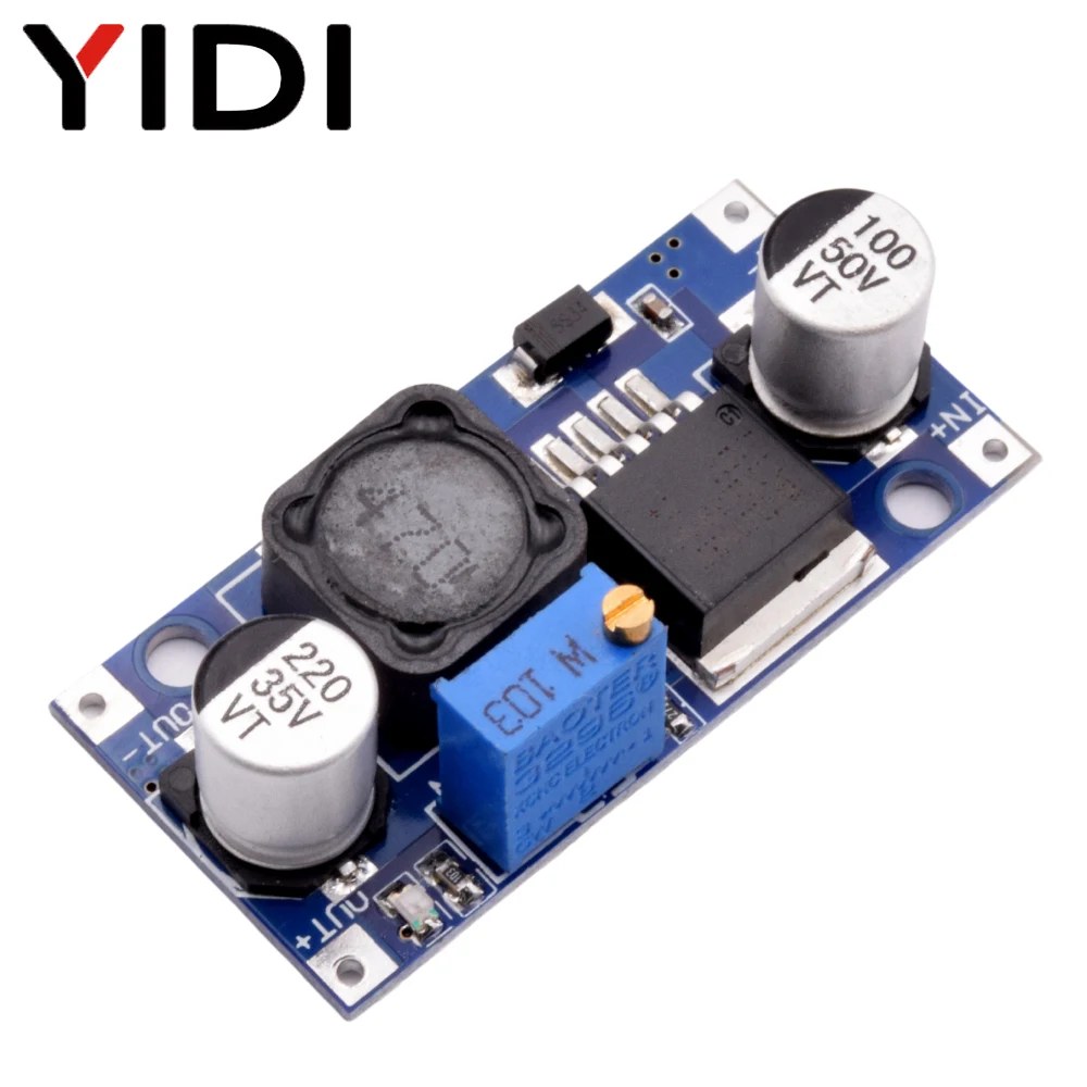 

5/10pcs DC-DC LM2596 LM2596S-ADJ Step Down Buck Converter 3.2-40V to 1.25-35V Adjustable Power Supply Module Voltage Regulator