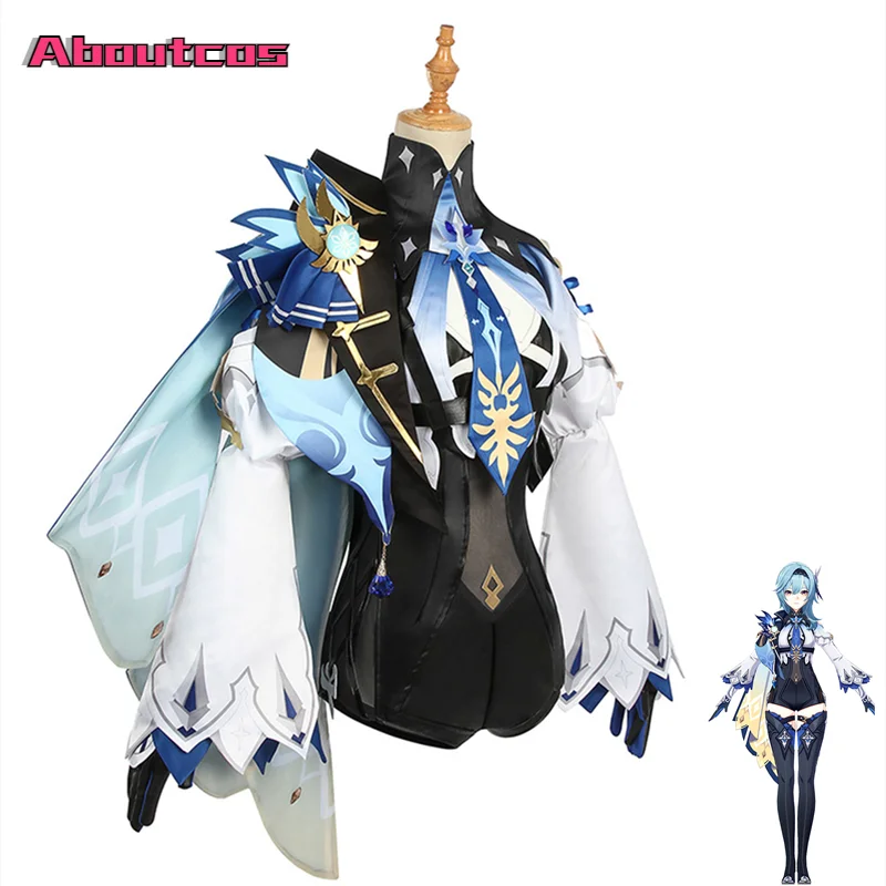 Костюм для косплея New Game Genshin Impact Eula, костюм, Униформа, наряд, карнавальные костюмы на Хэллоуин для женщин, наряд для вечеринки, комбинезон
Костюм для косплея New Game Genshin Impact Eula, костюм, Униформа, наряд, карнавальные костюмы на Хэллоуин для женщин, наряд для вечеринки, комбинезон