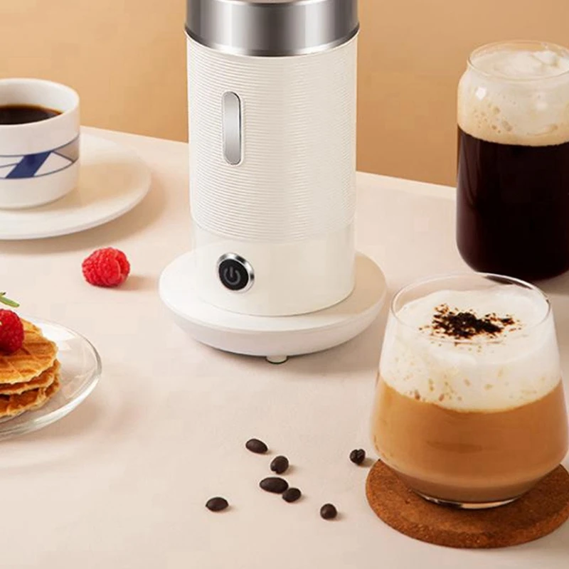 450W 200Ml Household Milk Heating Frother Stainless Steel Electric Milk Frother Automatic Coffee Frother BY-8308 EU PLUG
450W 200Ml Household Milk Heating Frother Stainless Steel Electric Milk Frother Automatic Coffee Frother BY-8308 EU PLUG