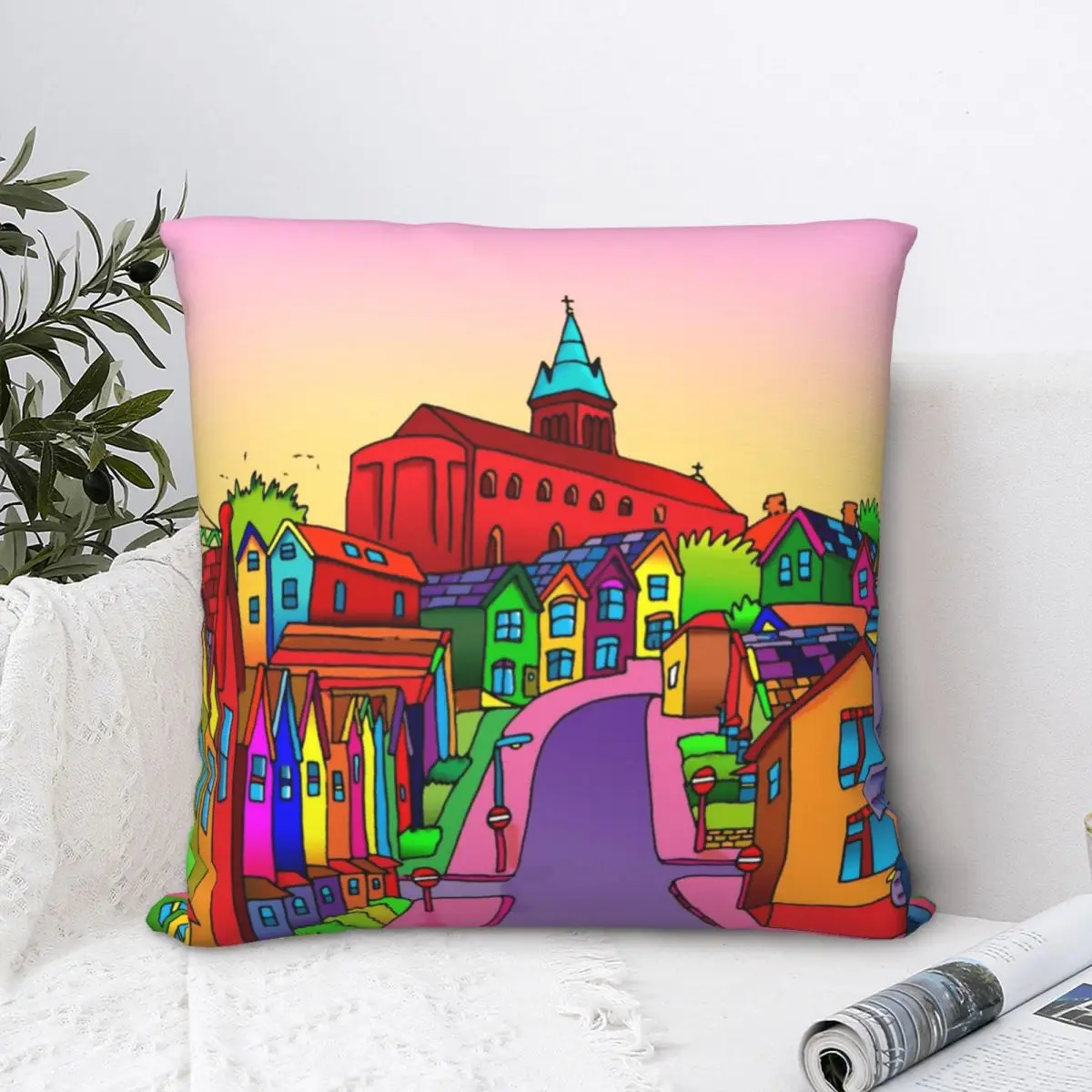 Totterdown Church Bristol Square Pillowcase Polyester Pillow Cover Velvet Cushion Zip Decorative Comfort Throw Pillow For Home
Totterdown Church Bristol Square Pillowcase Polyester Pillow Cover Velvet Cushion Zip Decorative Comfort Throw Pillow For Home
