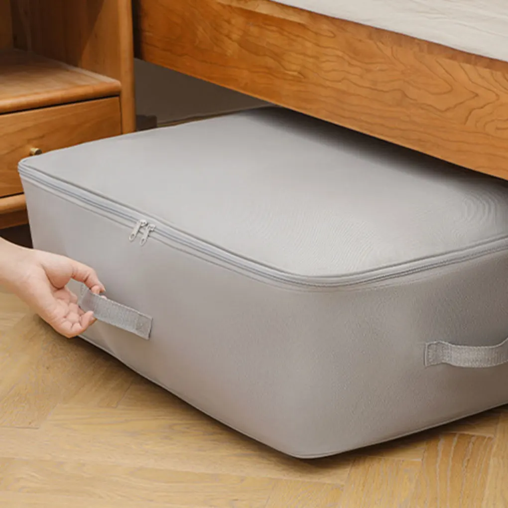 Оксфордская сумка для одеял, сумка на молнии с ручками, корзина для одежды, шкаф для брюк, вместительная коробка для хранения, складной органайзер для дома
Оксфордская сумка для одеял, сумка на молнии с ручками, корзина для одежды, шкаф для брюк, вместительная коробка для хранения, складной органайзер для дома