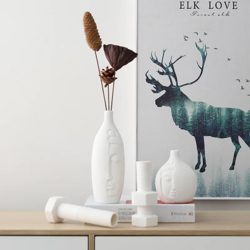 2023 New Nordic INS Creative Vegetarian Ceramics Flower Bottle Modern Household Office Living Room Dry Flowers Package
2023 New Nordic INS Creative Vegetarian Ceramics Flower Bottle Modern Household Office Living Room Dry Flowers Package