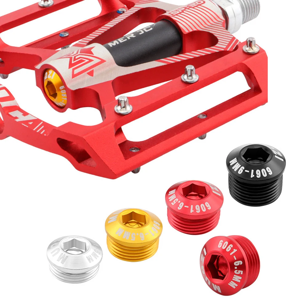 2Pcs Pedal Cover Bicycle Pedal Cap Bike Pedal Repair Parts Bearing Pedal Cover M14 Aluminum Alloy Pedal Dust Cover Bike Accessor
2Pcs Pedal Cover Bicycle Pedal Cap Bike Pedal Repair Parts Bearing Pedal Cover M14 Aluminum Alloy Pedal Dust Cover Bike Accessor