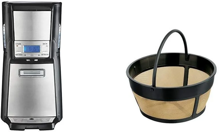Coffee Maker with 12 Cup Capacity & Internal Storage Coffee Pot, Brewstation, Black & Stainless & Permanent Gold To
Coffee Maker with 12 Cup Capacity & Internal Storage Coffee Pot, Brewstation, Black & Stainless & Permanent Gold To
