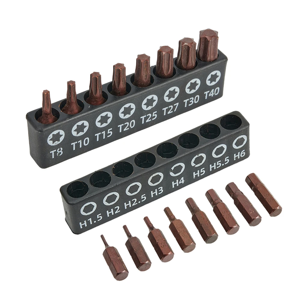 16pcs Screwdriver Bit Drive Hex Shank Used With Ratchet Wrench Anti Slip Wear-resistant Anti-corrosion Durable Hand Tools
16pcs Screwdriver Bit Drive Hex Shank Used With Ratchet Wrench Anti Slip Wear-resistant Anti-corrosion Durable Hand Tools