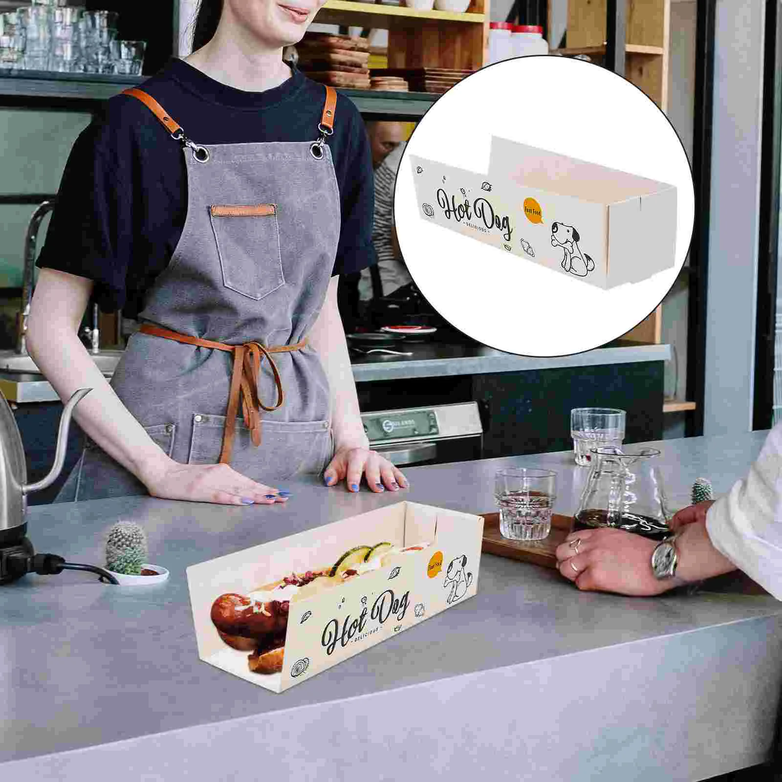 Paper Hot Dog Trays Food Disposable Snack Box Serving Boats Tray Holders Containers Boxes Wrapping Container Hotdog Plate Dogs
Paper Hot Dog Trays Food Disposable Snack Box Serving Boats Tray Holders Containers Boxes Wrapping Container Hotdog Plate Dogs