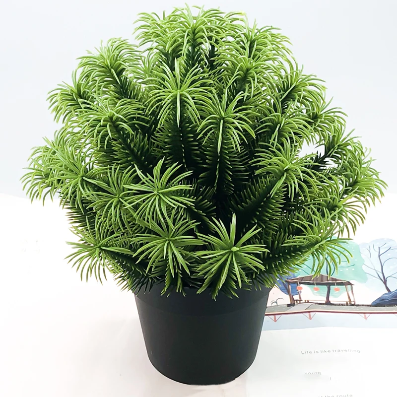 21cm Small Fake Pine Tree Bonsai Artificial Plants Potted Plastic Cedar Leaves With Pot Succulent Plants For Home Office Decor
21cm Small Fake Pine Tree Bonsai Artificial Plants Potted Plastic Cedar Leaves With Pot Succulent Plants For Home Office Decor