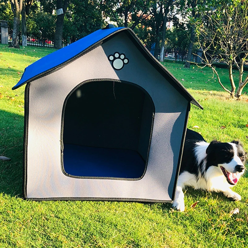 Waterproof Dog House Foldable House for Small Large Dogs Cats EVA Pet Bed Nest Removable Kennel Portable Outdoor Dog Accessories
Waterproof Dog House Foldable House for Small Large Dogs Cats EVA Pet Bed Nest Removable Kennel Portable Outdoor Dog Accessories