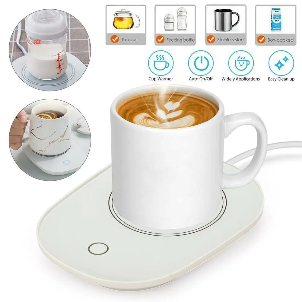 Mug Warmer Cup Heater Coffee Tea Milk Drink Heater Pad For Office Home School Travel Teaware Tea Trays
Mug Warmer Cup Heater Coffee Tea Milk Drink Heater Pad For Office Home School Travel Teaware Tea Trays