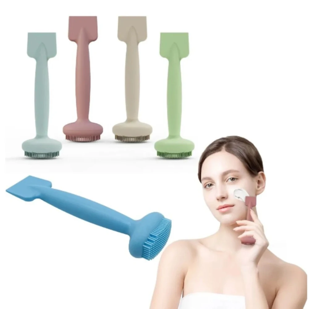 1Pc Silicone 2 in1 Double Head Facial Mask Brush Facial Skin Care Cleansing Tools Portable Applicator Spoon Women Makeup Tools
1Pc Silicone 2 in1 Double Head Facial Mask Brush Facial Skin Care Cleansing Tools Portable Applicator Spoon Women Makeup Tools