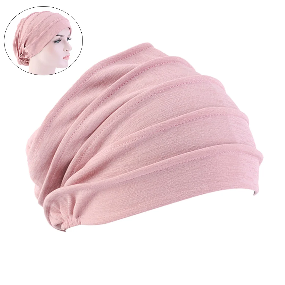 Cotton Hat Chemotherapy Head Headscarf Head Wrap Turban Hat Sleep for Women (Pink) 
Cotton Hat Chemotherapy Head Headscarf Head Wrap Turban Hat Sleep for Women (Pink)