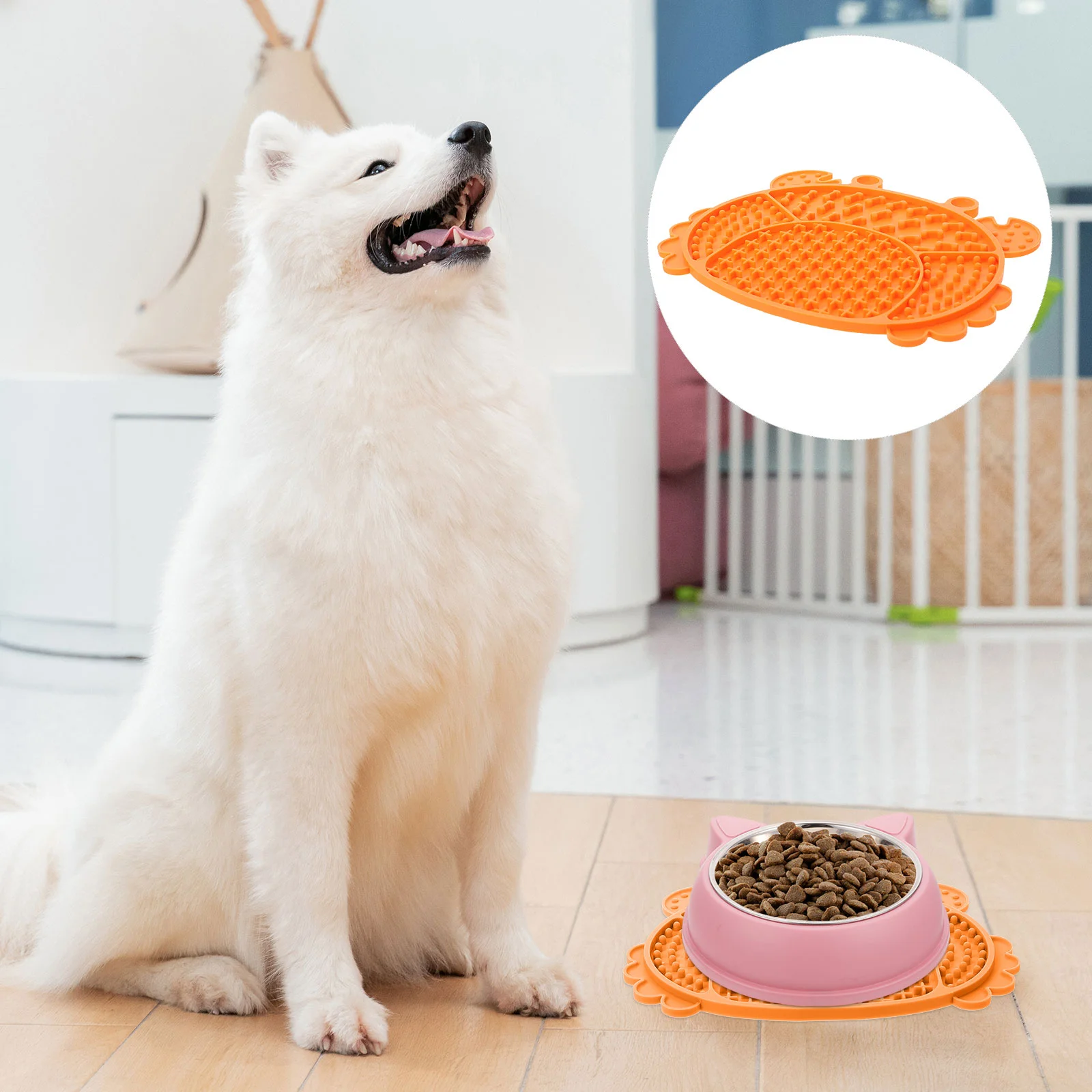 Pet Slow Food Mat Silicone Feeder Puppy Lick Pad Dog Small Treat Licking Fish Shape
Pet Slow Food Mat Silicone Feeder Puppy Lick Pad Dog Small Treat Licking Fish Shape