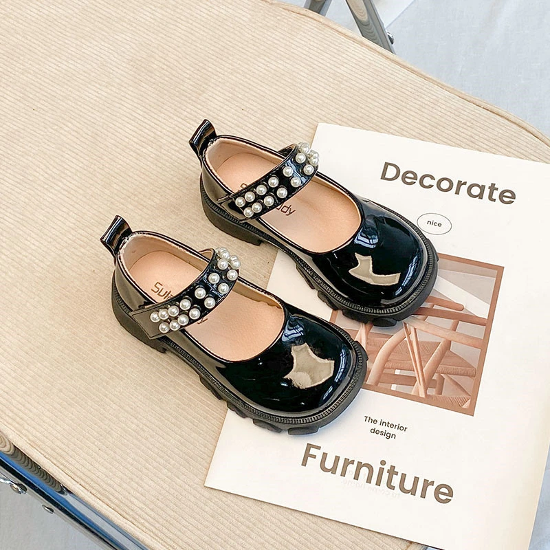 CUZULLAA Children Leather Shoes for Girls Mary Jane Beading Dress Shoes Flats Kids Toddlers Dance Shoes Girls Soft Sole Shoes
CUZULLAA Children Leather Shoes for Girls Mary Jane Beading Dress Shoes Flats Kids Toddlers Dance Shoes Girls Soft Sole Shoes