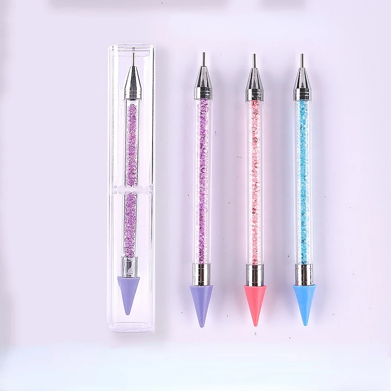 1PC Dual Heads Acrylic Metal Dotting Wax Pen Rhinestones Gem Picker Crystal Picking Nail Art Studs Dotter DIY Point Drill Tools
1PC Dual Heads Acrylic Metal Dotting Wax Pen Rhinestones Gem Picker Crystal Picking Nail Art Studs Dotter DIY Point Drill Tools